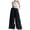 Black, variant on Women's High Waist Wide Leg Suit Trousers Elegant Casual Business Straight Leg Pants Office Chic Relaxed Fit Daily Work Wear