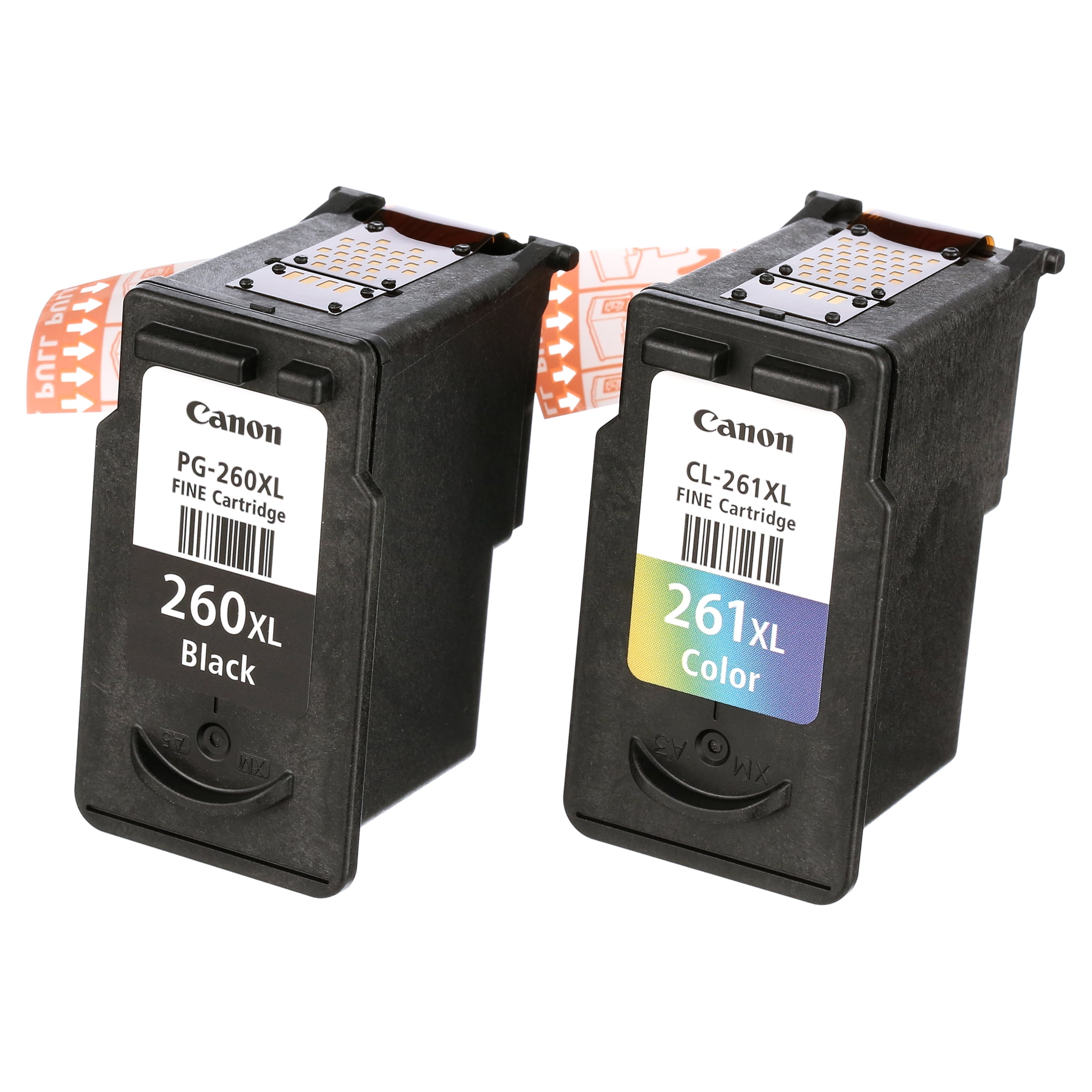 Canon PG-260XL/CL-261XL Value Pack, 2-pack XL Ink Cartridge, Black