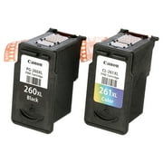 Canon PG-260XL/CL-261XL - Genuine Printer Ink Cartridge Combo Pack – Black & Color