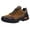 Brown, variant on PANGF All Season Hiking Shoes For Men Walking Shoes Fashion Casual Breathable Lightweight Breathable Easy To Wear Take Off Brown 9