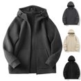 thumbnail image 5 of Dvprdro Jackets for Men Solid Color Outdoor Climb Sport Run Pocket Zipper Long Sleeved Jackets, 5 of 5