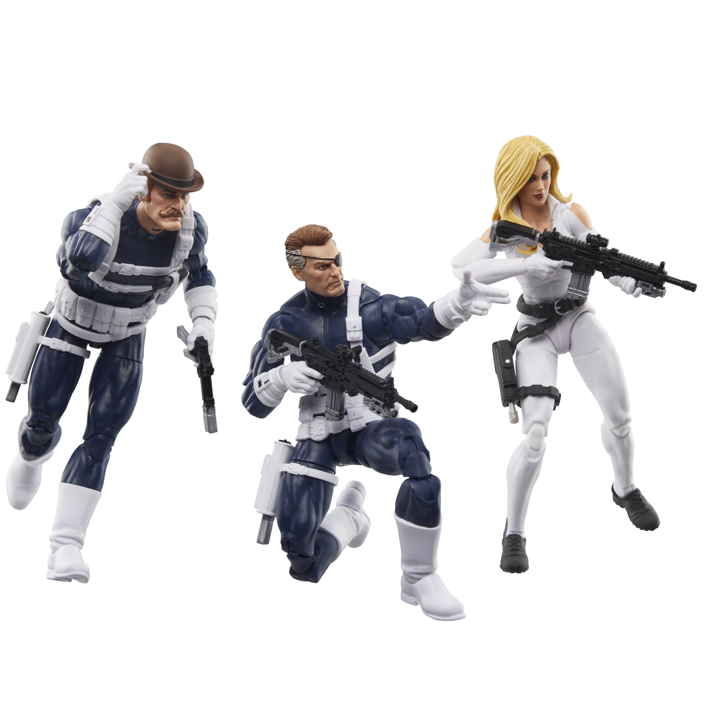 Marvel, Action Figures, Nick Fury Jr., Sharon Carter, Dum Dum