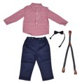 thumbnail image 1 of Conjunto De Traje De Bebé Para Niño, Conjunto De Traje De Caballero Para Bebé, Lavable A Máquina, Apto Para La Piel Para Primavera Otoño Para Fiesta De Cumpleaños Para Niños ANGGREK EC2018, 1 of 8