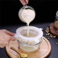 thumbnail image 3 of 3Pcs 100/200/400 Mesh Kitchen Nut Milk Ultra-Fine Mesh Strainer Nylon Mesh Filter Spoon for Soy Milk, 3 of 5