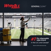 WypAll GeneralClean X60 Cloths Multi-Task Cleaning Wipes (34790), Pop-Up Box, Strong and Absorbent Towels, White (10 Boxes of 118 Sheets, 1,180 Sheet Total)