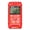 Red, variant on ENYOUNG Red M113 Digital Mini Multimeter Smart AC/DC Multi Tester Voltmeter, Backlit LCD Auto-Ranging Resistance Ohm Gauge (4.61x2.44x1.10 inches / 11.7x6.2x2.8 cm)