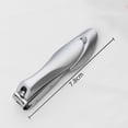 thumbnail image 1 of Metal Nail File,Stainless Steel Nail Clippers with Built-In Nail File Nanoblade Precision for Effortless Nail Trimming, 1 of 2
