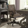 thumbnail image 2 of Scranton & Co Chaise de Bureau Rembourrée en Poivre Vieilli, 2 of 3