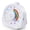White, variant on Owlprince 60Min/12H Visual Timer, Rechargeable Countdown Timer with Magnetic for Office Gym Kitchen Cooking, ADHD Tools, Pomodoro Timers - Purple