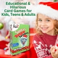 thumbnail image 5 of ¡¿En realidad?! Juego de cartas de Papá Noel, trabalenguas, juegos navideños para familias, idea divertida para rellenar calcetines, juego de fiesta para niños y adultos, regalos educativos de menos d, 5 of 5