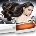 thumbnail image 4 of Pisexur Belleza Maquillaje Peine portátil 2 en 1 para cabello liso y rizado con calentamiento rápido de 10 segundos a 200 °C, plancha alisadora y rizadora de cerámica profepara mujeres y hombres, 4 of 9