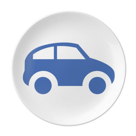 

Energy Vehicles Protect Environment Pattern Plate Decorative Porcelain Salver Tableware Dinner Dish