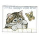 thumbnail image 2 of Kits de bordado de bricolaje de punto de cruz contado, kits de costura hechos a mano, patrón de gato para principiantes adultos, arte, artesanía, deco 14CT Soledad Kits de punto de cruz estampado, 2 of 9