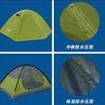 thumbnail image 3 of Tienda de campaña Hillman Outdoors para 2 personas, 4 estaciones, acampada y senderismo, azul, 3 of 5