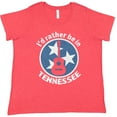 thumbnail image 3 of Inktastic I'd Rather Be in Tennessee Women's Plus Size T-Shirt, 3 of 5