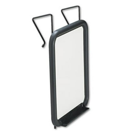 Safco Products 4158CH Panelmate Dry Erase Marker Board, 13 1/2 x 16 5/8, 11 x 14 Surface, Charcoal