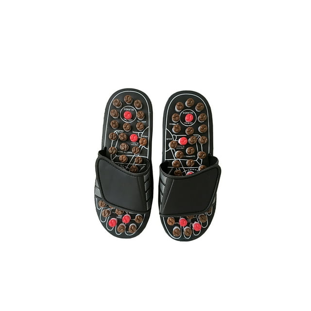 Pisexur Belleza Maquillaje Zapatos de masaje de resorte con puntos de acupuntura de Tai Chi Zapatos de masaje de fitness Zapatillas de masaje de resortepara mujeres y hombres
