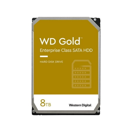 UPC: 0718037858371 | WD Gold 8TB Enterprise Class Hard Disk Drive – 7200 RPM Class SATA 6Gb/s 256MB Cache 3.5 Inch – WD8004FRYZ