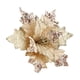 thumbnail image 2 of Artificial Flower Glitter Flower Christmas Flower Fabric Floral Arrangement Decoration Christmas Garland Rattan Ornament, 2 of 6