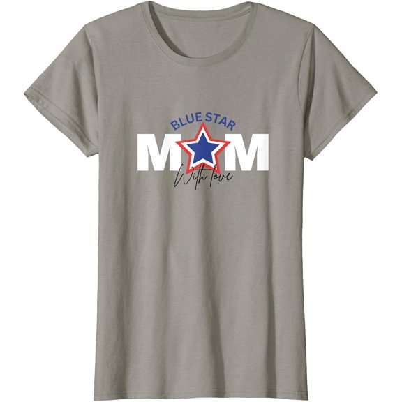 Blue Star Mom – Proud Military Family Support T-Shirt