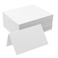 thumbnail image 2 of veasfak 120Pcs Place Cards Blessing DIY Cards Greeting Card Blank Folding Cards Seating Cards for Anniversary Dinner Reception Events, 2 of 9