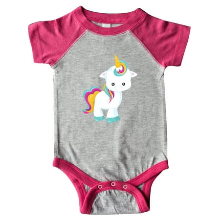 

Inktastic Little Unicorn Cute Unicorn Magic Unicorn Gift Baby Girl Bodysuit