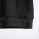 thumbnail image 5 of MHFRRA Sudadera con Capucha Informal de Mezcla Suave con Capucha Ajustable para Uso Diario, Ropa de Calle Cómoda Negro, 5 of 7