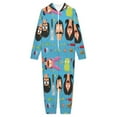 thumbnail image 3 of Bob's Burgers Onesie Pajama Sleepwear Fleece Jumpsuits for Daily Wears, 3 of 7