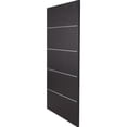 thumbnail image 2 of puerta de lamina 4 soleras horizontales chocolate 90x213, 2 of 6