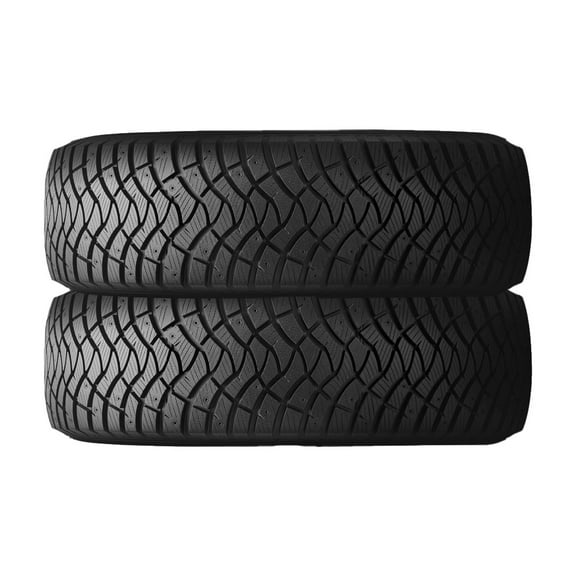 Set of 2 Falken Winterpeak F-Ice 1 245/60R18 105T Tires Fits: 2011-19 Ford Explorer XLT, 2014-19 Toyota Highlander LE Plus