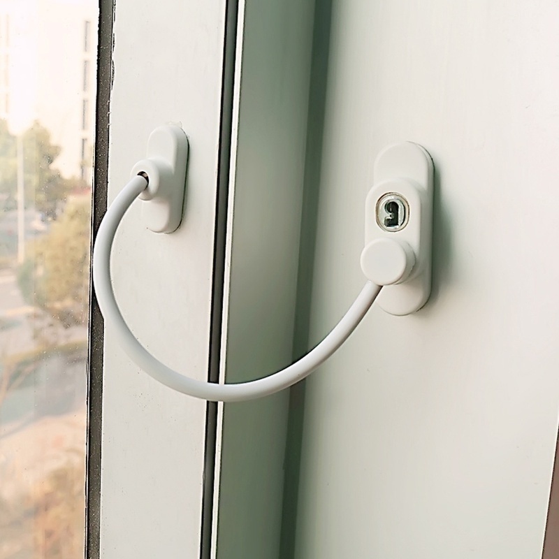 NEW Chain Window Security Lock/,Antichild Lock,Prevent Children From