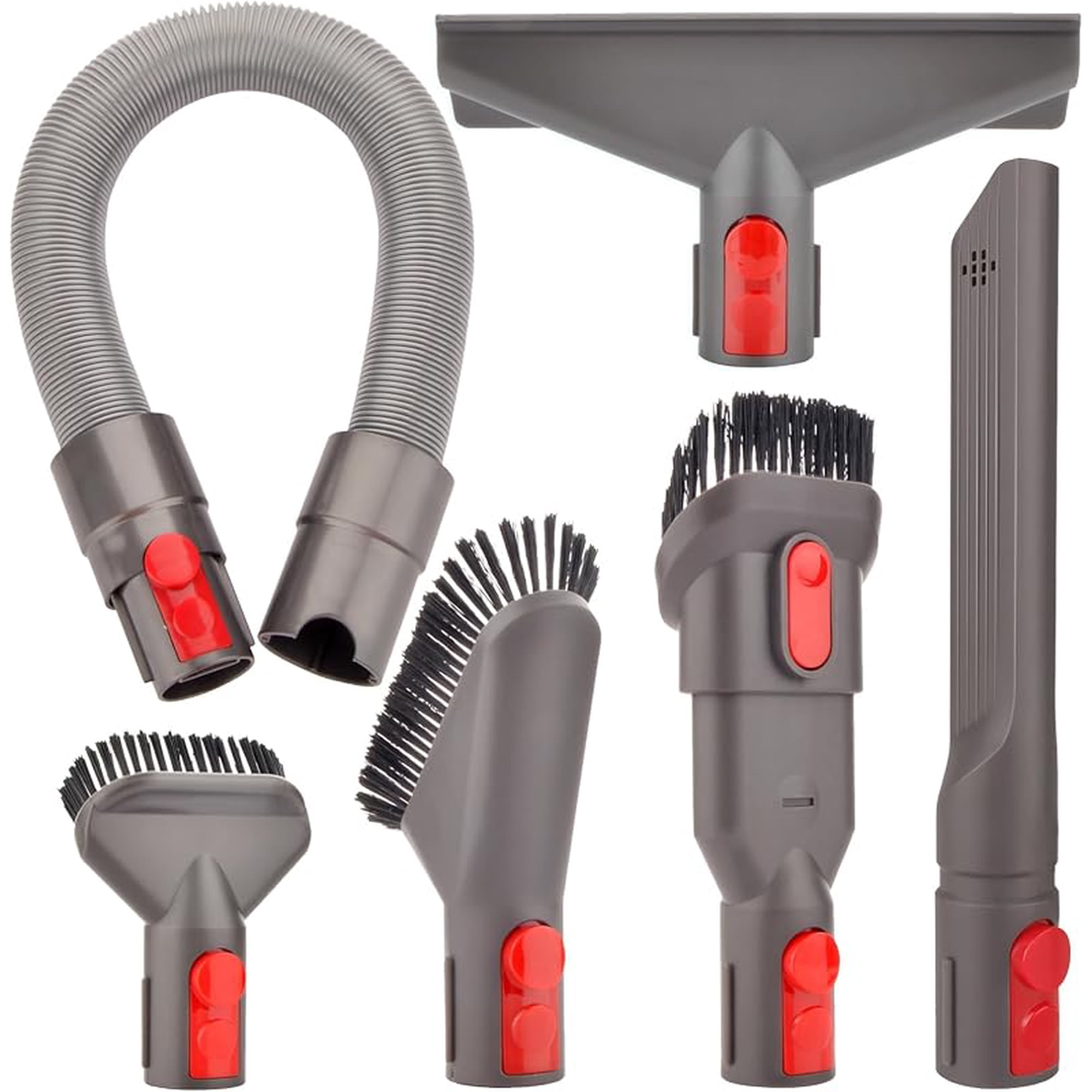 5pack Attachments Kit for Dy*son V15 V15s V9 V8 V11 V12 V10 V7 Gen5 Cordless Vacuum Cleaner,Compatible with Detect/Absolute/Outsize/Slim Accessories Replacement Brush Parts