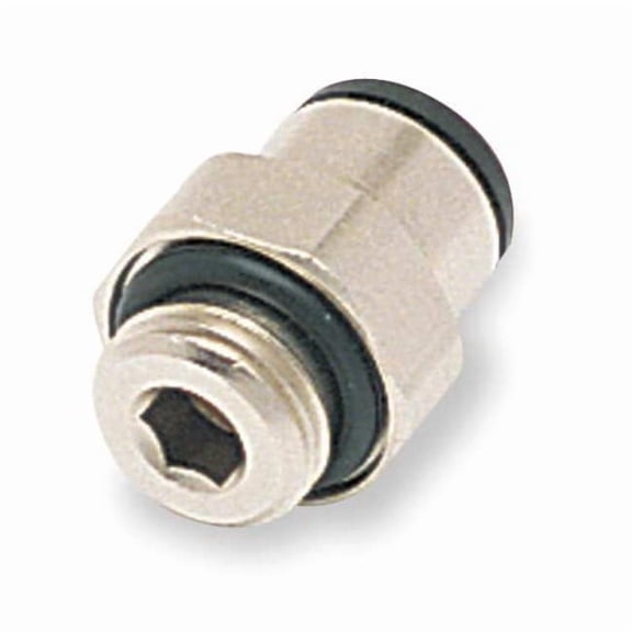 Legris Push-Fit Adapter Fitting, 16mm Tube Size, Brass, Silver 3101 16 17
