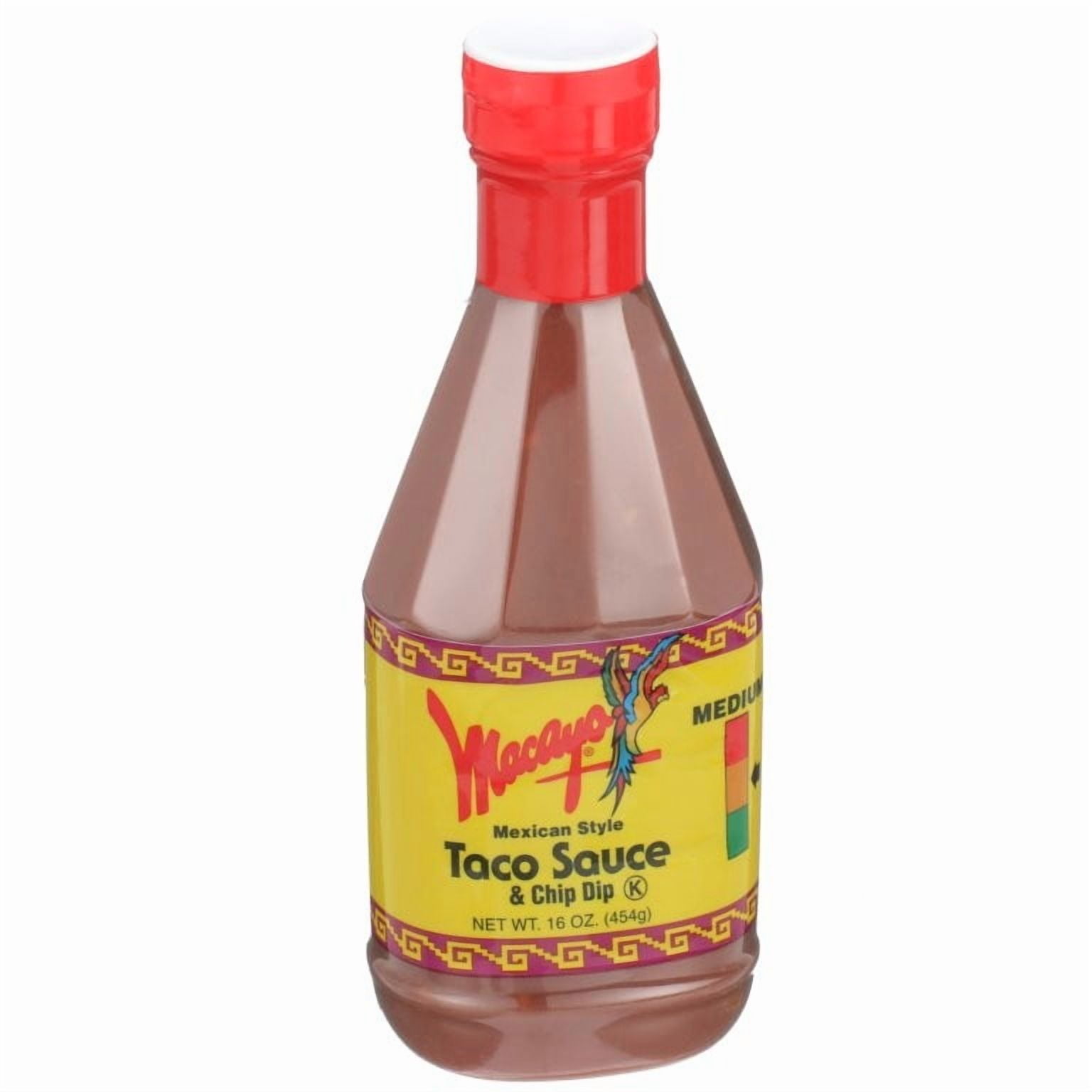 Macayo's Mexican Foods Medium Taco Sauce & Chip Dip, 16oz
