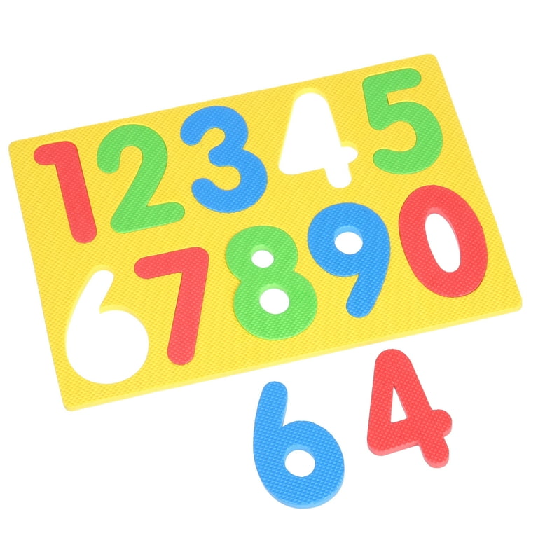 DDI Alphabet & Numbers Foam Puzzle for Preschool, Kindergarten