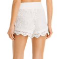 thumbnail image 2 of Surf Gypsy Crochet Cotton Shorts Swim Cover-Up, Natural, Medium, 2 of 2