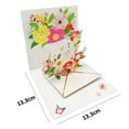 thumbnail image 2 of Thank You Pop Up Card, Teacher Appreciation Card, Mothers Day Bouquet Flowers Greeting Card for Mom, Teacher, Grandma, Dad, 2 of 5