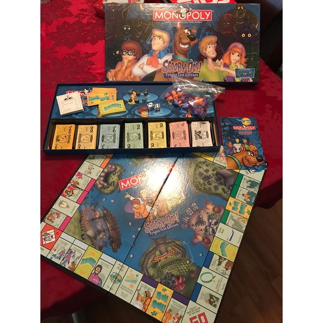 Juego de mesa USAOPOLY Scooby Doo Monopoly Fright Fest Edition