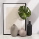 thumbnail image 1 of Florero de Cerámica con Forma de Bola Redonda y Cilíndrica, Arreglo Floral Hidropónico, Florero, Decoración de Escritorio, Adornos de Cerámica, 1 of 4
