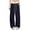 Navy, variant on Women’s Straight Leg Sweatpants - Elastic Waist Drawstring Joggers with Pockets - Loose Outdoor Training Fitness Sweat Pants XXL