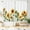 04 Sunflower Yellow, variant on Watercolor Floral Kitchen Curtains Flower Plant Small Short Cafe Window Curtains Rustic Colorful Wildflower Plants Blossom Spring Rod Pocket Tier Window Treatment Drapes (28x40 Inch)