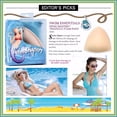 thumbnail image 2 of Braza Swim Shaper Triangle - Push Up Pads - Beige - Size A/B, 2 of 5