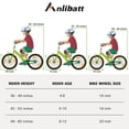 thumbnail image 5 of Anlibatt Kids Bike Boy Bicycle 16 inch for Children Age 4-6 Years Old Height 38-48 in Toddler Cycling Dual Hand Brakes Black Sport Outdoor Bikes, 5 of 8