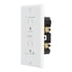 thumbnail image 2 of Contacto Falla A Tierra Leviton Blanco 11.5X7X3.2 Cm, 2 of 2