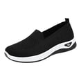 thumbnail image 2 of Orthopedic Shoes for Women Arch Support Nurse Shoes Wide Slip on Non Slip Volleyball Shoes Knitted Mesh Stretch Soft 2026 Foam Shoes, 2 of 5