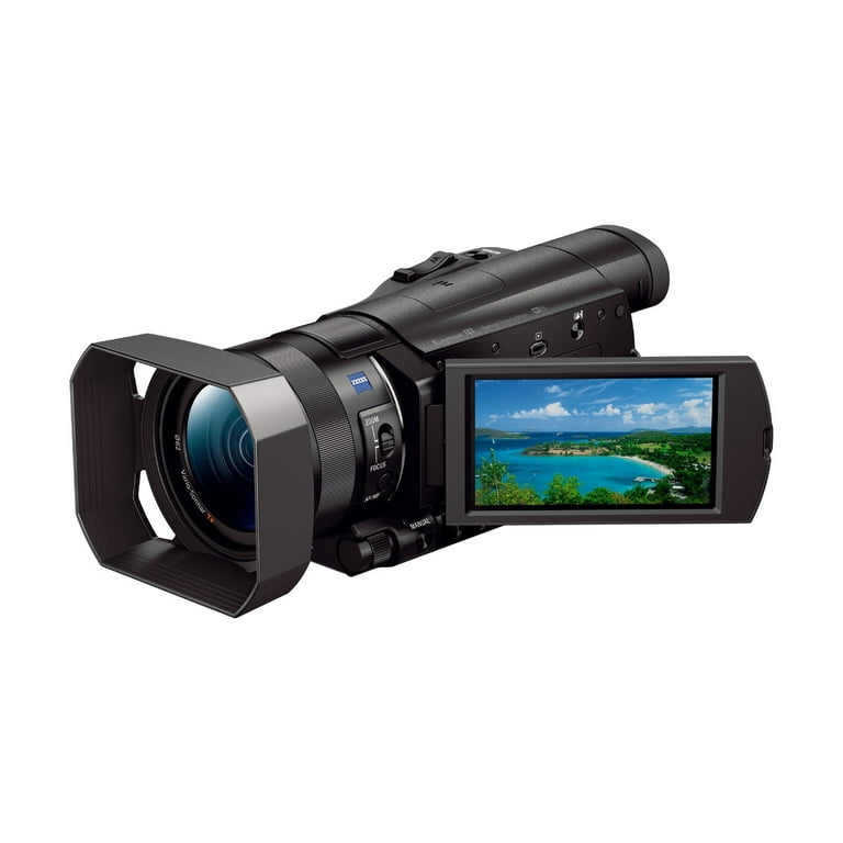 FDR-AX100/B 4K Camcorder with 1