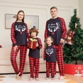 thumbnail image 1 of Conjunto de pijamas a juego de Navidad para la familia, ropa de dormir para adultos, madre, padre, hijo, trajes de Navidad, peleles para bebé, 2023, 1 of 3