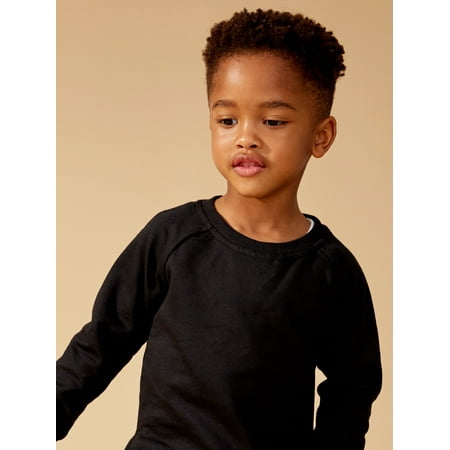 Little Star Organic Toddler Boy 3 Pk Long Sleeve Raglan Tees, Size 12 Months - 5T