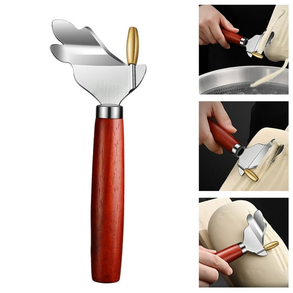 LPSSTORE Sliced Cutter Stainless Steel Slicing Tool | Manual Slicer | Cutter | Pasta Roller Cutter | Manual Kitchen Tool for Home Hotel Rest