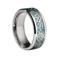 thumbnail image 1 of Guardurnaity Anillo de acero inoxidable para hombre y mujer, joyería de mano decorativa informal, colgante de ocio, colgante artesanal, regalo de Ropa, zapatos y accesorios Miscelánea Talla 13, 1 of 6
